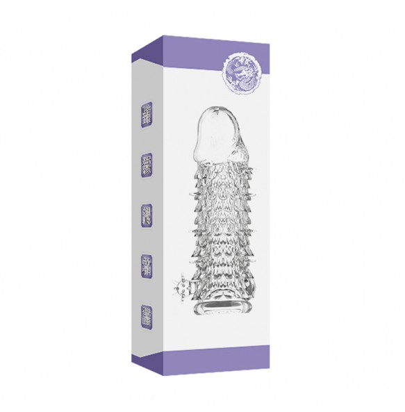 PLEASE ME Dragon Crystal Penis Sleeve (Dragon Scale Model)